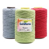 Barbante EuroRoma Colorido n°8 - 1,8 kg
