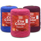 Barbante Cia Textil Colorido N.08 2,0Kg