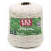 Barbante Cia Textil Natural 4/4 N.04 700g
