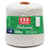 Barbante Cia Textil Natural N.06 1,0Kg 1000mts
