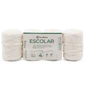 Barbante EuroRoma Escolar Cru N.04 50g Pct c/ 04 Und.