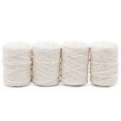 Barbante EuroRoma Escolar Cru N.04 50g Pct c/ 04 Und.