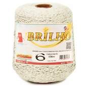 Barbante Fial Brilho Ouro CRU-98D N.06 536mts