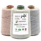 Barbante de Juta com Algodão 10/4 Castanhal 500g 210mts FL