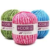 Barbante + Cor Multicolor Neofios N.06 400g