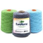 Barbante EuroRoma Colorido N.6 600g