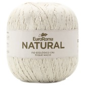 Barbante EuroRoma Natural CRU 8/12 - 700g