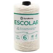 Barbante EuroRoma Escolar Cru n°6 100g