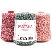 Barbante EuroRoma Mesclado n°8 - 600g