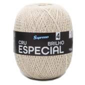 Barbante Supremo Especial Brilho Ouro N.04 Cru 1150mts