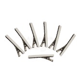 Bico de Pato 4 cm Prata Pacote com 10 unidades