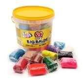 Big Balde com 30 Massinhas de Modelar Acrilex Ref 40023 Art Kids 1,500Kg