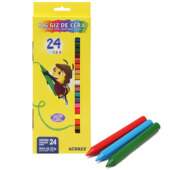 Big Giz de Cera Acrilex Ref.09127 Caixa com 24 Cores