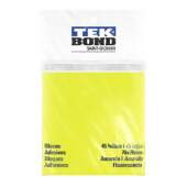 Bloco Adesivo Tek Bond Amarelo Fluorescente 76x76mm 45Fls