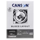 Bloco Layout A3 Canson 120g com 50 Folhas