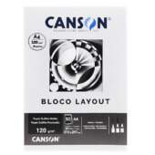 Bloco Layout A4 Canson 120g com 50 Folhas