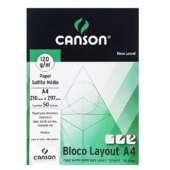 Bloco Layout A4 Canson 120g com 50 Folhas FL