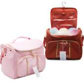 Bolsa com Alça para Armazenamento Fios de Tricô e Crochê Lisa