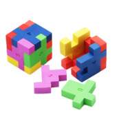 Borracha Tetris Cubo 6 em 1 BRW BO0015 Sortidos