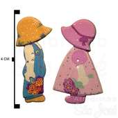 Botão Patchwork We Care About Casal Sunbonnet