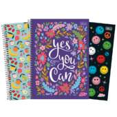 Caderno Espiral Capa Dura Universitário Tilibra D+ Fem. 16 Matérias 320 Folhas