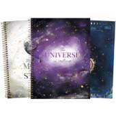 Caderno Espiral Capa Dura Universitário Tilibra Magic 10 Matérias 160 Folhas FL