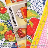 Caminho de Mesa estampado TM Textil  42cm x 1,40m