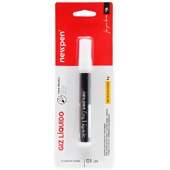 Caneta Giz Líquido Newpen Branco 8g