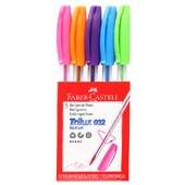 Caneta Trilux Colors Faber-Castell 032-ESC com 5 Cores