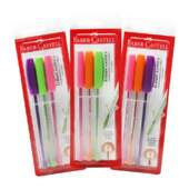 Caneta Trilux Colors Faber-Castell SM/032-COLORS com 3 Cores