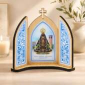 Capela com Porta Fixa Nossa Senhora Aparecida 15cm