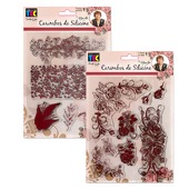 Carimbo de Silicone By Mamiko Toke e Crie 14x18cm