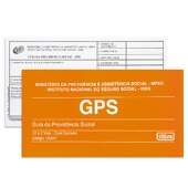 Carnê GPS - Guia da Previdência Social Tilibra 12x2 Vias com 24 folhas
