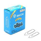 Clips Galvanizado Bacchi 2/0 Caixa com 100 Und