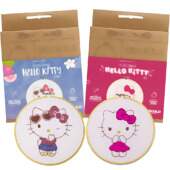 Coleção Bordado Hello Kitty Circulo Ponto Livre