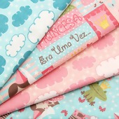 Tecido Patchwork Eva e Eva Coleção Era uma Vez 0,48x1,46mts