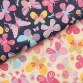 Tecido Patchwork Eva e Eva Coleção Jardim de Borboletas 0,48x1,46mts FL