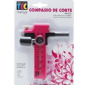 Compasso para Corte Circular Toke e Crie Ref. 386 - 1 unidade FL