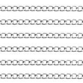 Corrente de Alumínio 1,6 Niquelado 01 metro