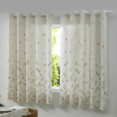 Cortina para Cozinha Athenas Dohler com Ilhós Florência 02 2,00x1,20m