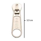 Cursor Para Zíper Plástico 6mm Com 10 Und