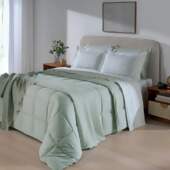 Edredom Casal King Dohler Aspen Dupla Face Liso 2,80 x 2,50m