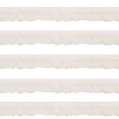 Elastico para Langerie Abutilon 15 Branco rolo com 50 metros