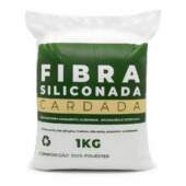 Fibra Siliconada Cardada Fibram Pacote Verde com 01 Kg Und