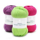 Fio 100% Baby Cotton DMC com 50g