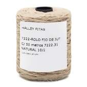 Fio de Juta Halley 7222 Natural 10-2 com 50mts