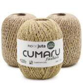 Fio de Juta Natural Cumaru Fashion Brilho 200g 260mts