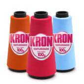 Fio Para Overlock 100% Poliéster Texturizado Kron 100g