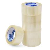 Fita Adesiva de Embalagem Transparente 40 Micras 45mmx100mts 06Und