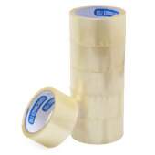 Fita Adesiva de Embalagem Transparente 40 Micras 45mmx50mts 06Und